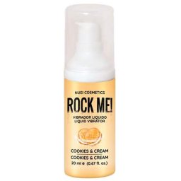 Течен вибратор с аромат на Бисквитки "NUEI ROCK ME CREAM" 20 мл