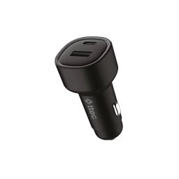 Зарядно 12V ttec SmartCharger Duo PD 83W Car Fast Charger USB-C + USB-A - Черно