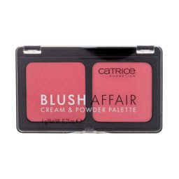 Catrice Blush Affair Cream & Powder Palette кремообразен и прахообразен руж 6 g нюанс 010 Stunning Strawberry