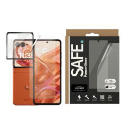 Стъклен протектор Safe за Motorola Razr 50/Razer Glory, Tpu+ Стъклен протектор, UWF