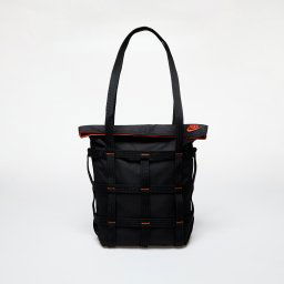 Nike Sportswear Cargo Tote Black/ Black/ Orange Universal