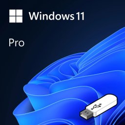 Операционна система Microsoft Windows 11 Pro, 64-bit, английски, USB