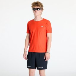 Тениска New Balance Athletics Jacquard T-Shirt Neoflame XL