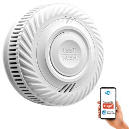 WiFi+RF Детектор за Дим Автономен с 10-Годишна Батерия и Мултимодална Аларма