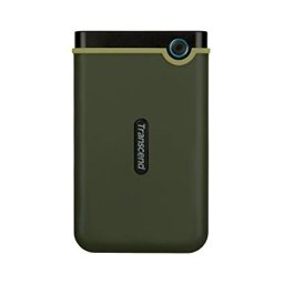 Твърд диск Transcend 2TB, 2.5" Portable HDD, StoreJet M3, Military Green, Slim