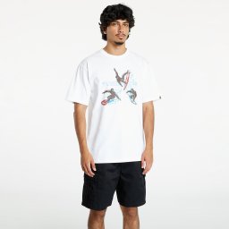 Тениска A BATHING APE Surfing Apes Tee White XXL