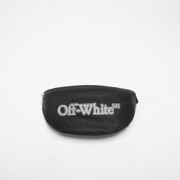Чантичка за кръста Off-White Kids Big Bookish Funny Belt Bag Black/ Reflective Universal