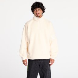 Суитшърт adidas Neuclassic Polar Fleece 1/2 Zip Sweatshirt Wonder White XL
