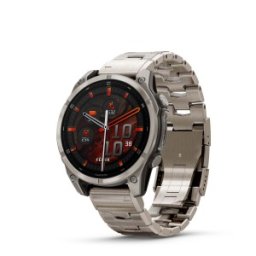 Garmin Fenix 8 - 47 мм, AMOLED, Sapphire - Titanium с Vented титаниева каишка