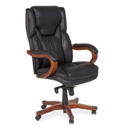 Президентски офис стол модел Memo-8020 - черен