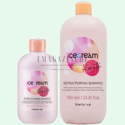 Inebrya Възстановяващ реструктуриращ шампоан с кератин 300/1000 мл. Ice Cream Keratin Restructuring Shampoo