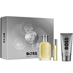 Boss Bottled Комплект (EDT 100ml + EDT 10ml + SG 100ml) за Мъже