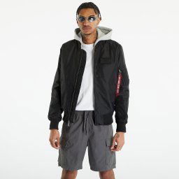 Яке Alpha Industries MA-1 TT Hood Black S