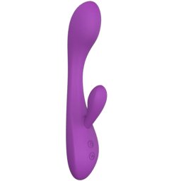 мф Вибратор Медицински силикон "ELYS COVEX RABBIT PURPLE" 21 см.