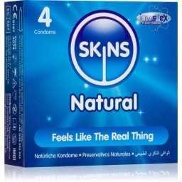 Skins Natural презервативи Vanilla 4 бр.
