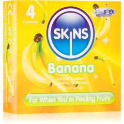 Skins Banana презервативи 4 бр.