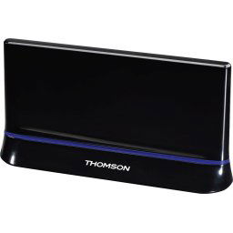 Вътрешна антена HAMA Thomson ANT1538, HDTV/3D, DVB-T/T2, Активна, Perf. 45, Черен