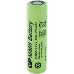 Акумулаторна Батерия R6 AA 220AAH-B 2200mAh NiMH 1 бр. BULK Industrial GP - GP-BR-R6-2200-BULK