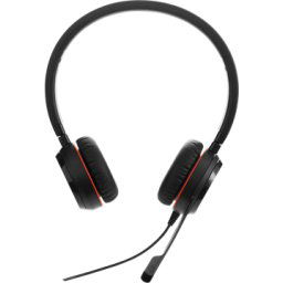 Слушалки с микрофон Jabra EVOLVE 30 II MS Duo, Noise Cancelling, Microphone, 3,5 mm & USB