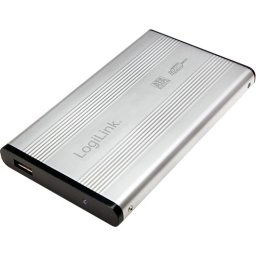 Ext case U2.0-to-SATA2.5", UA0041A,Silver,LogiLink