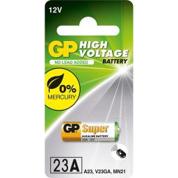 Алкална батерия GP 12 V 1бр. blister за аларми А23