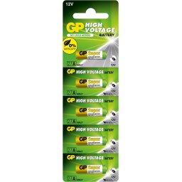 Алкална батерия GP 12 V /5бр./pack цена за 1 бр./ за аларми А27