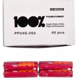 Цинк карбонова батерия GP R6 PEAKPOWER PP-S2 /2 бр. в опаковка/ shrink 1.5V
