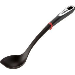 Лъжица Tefal K2060514, Ingenio, Spoon, Kitchen tool, Termoplastic, 39.8x9x4.6cm, Up to 230°C, Dishwasher safe, black