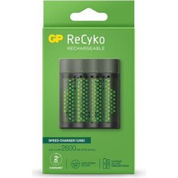 Зарядно устройство GP M451-270AAHCE-EB4, 4 AA, NiMH, 2700mAh, FAST
