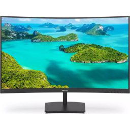 Монитор Philips 241E1SC - 24" FHD VA, FreeSync, Curved