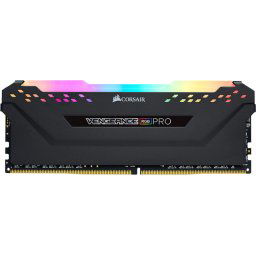 Corsair DDR4, 3600MHz 16GB 1x16GB DIMM, Unbuffered, 18-22-22-42, VENGEANCE RGB PRO