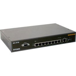 Суич D-Link 8-Port 10/100Mbps Managed Switch with 1 1000Base-T and 1 SFP Port