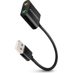 AXAGON ADA-12 - USB sound card with 15 cm cable
