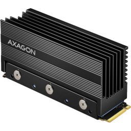 AXAGON CLR-M2XL - Passive aluminum heatsink for M.2 SSD 2280
