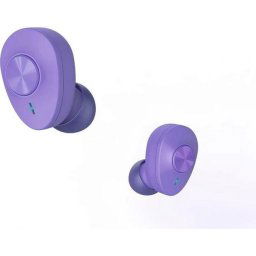 HAMA Блутут слушалки "Freedom Buddy", True Wireless, In-Ear, Bass Boost, Лилаво