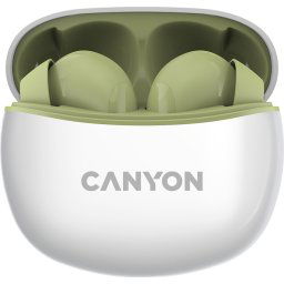 Canyon TWS-5 Bluetooth headset, with microphone, BT V5.3 JL 6983D4, Frequence Response:20Hz-20kHz, battery EarBud 40mAh*2+Chargi