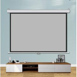 Проекторен екран за стена ESTILLO Roller Projector, 180 x 180, 1:1