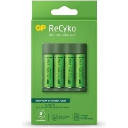 Зарядно у-во GP BATTERIES B421 270AAHCE-EB4+4 AA NiMH 2700mAh