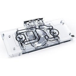 Воден блок за видео карта Alphacool Eisblock Aurora Acryl GPX-A Radeon RX 6700XT Reference with Backplate