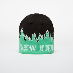 Шапка New Era Knit Thin Flame Skull Knit Island Green Universal