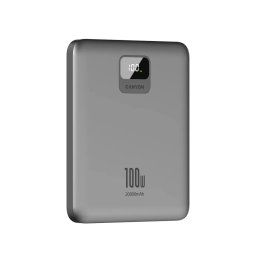 Външна батерия /power bank/ Canyon PB-2008, 20 000mAh, сива, 2x USB-A, 2x USB-C