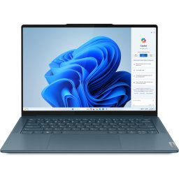 LENOVO YOGA Pro 7 - AMD Ryzen 7 8845HS, 14.5" WQXGA 90Hz, 16GB DDR5x, 1TB SSD, Windows 11, Tidal Teal