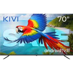 Телевизор KIVI 70" UHD, Android TV 11, Black