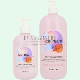 Inebrya Подхранващ балсам за суха и третирана коса 300/1000 мл. Ice Cream Dry-T Conditioner