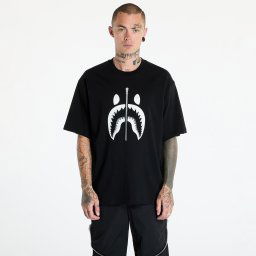 Тениска A BATHING APE Shark Tee Black S