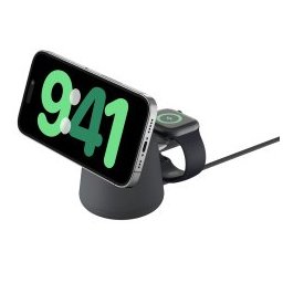 Boost Charge Pro 2-in-1 Wireless Charging Dock MagSafe Charcoal