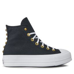 Кецове Converse Chuck Taylor All Star Lift Platform Star Studded A05453C Черен