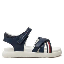 Сандали Tommy Hilfiger Strippes Velcro Sanadal T1A2-33234-0326 S Тъмносин