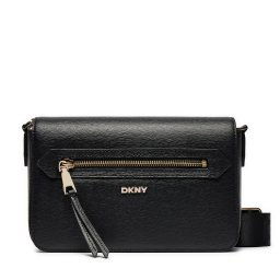 Дамска чанта DKNY Bryant Ave Md Flap C R42E3E21 Черен