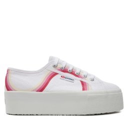 Гуменки Superga Round Stripes 2790 S4128TW Бял
